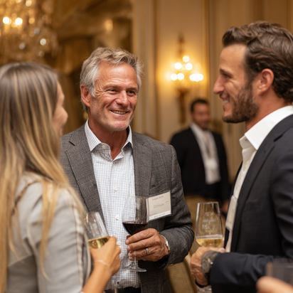 Placeholder welcome reception