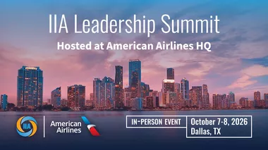 IIA Leadership Summit 10 2026 Dallas