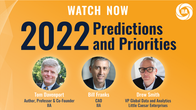 2022 analytics predictions priorities Watch Now 1000px