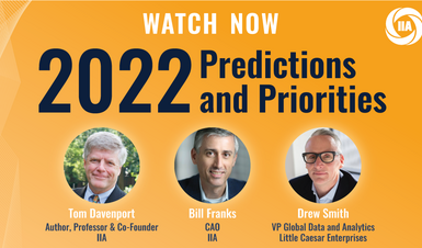 2022 analytics predictions priorities Watch Now 1000px