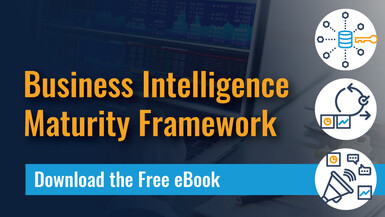 Business intelligence maturity framework enterprise analytics ebook 1000px cover