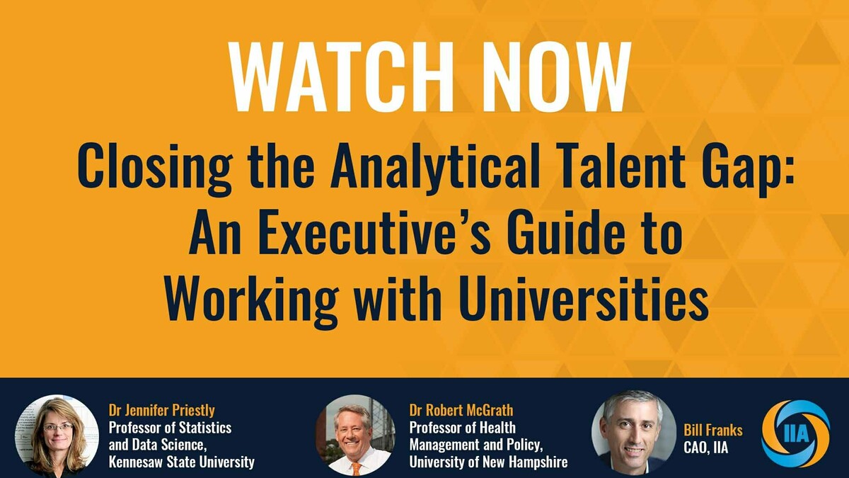 Closing The Analytical Talent… | International Institute For Analytics