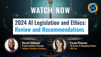 2024 AI Legislation and Ethics Review and Recommendations webinar 1000px watch