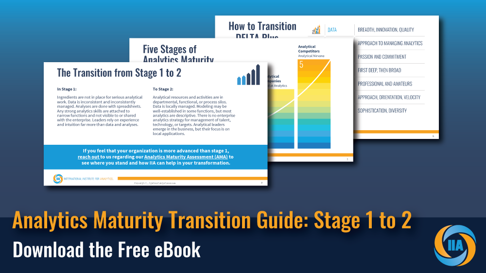 Analytics Maturity Transition… | International Institute for Analytics
